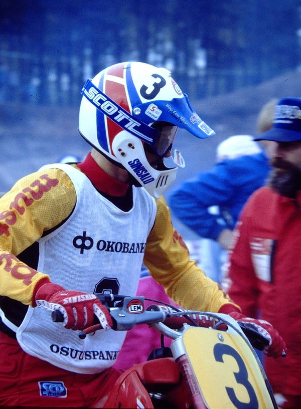 Ruskeasanta joukkue SM-cross   VMK kuski